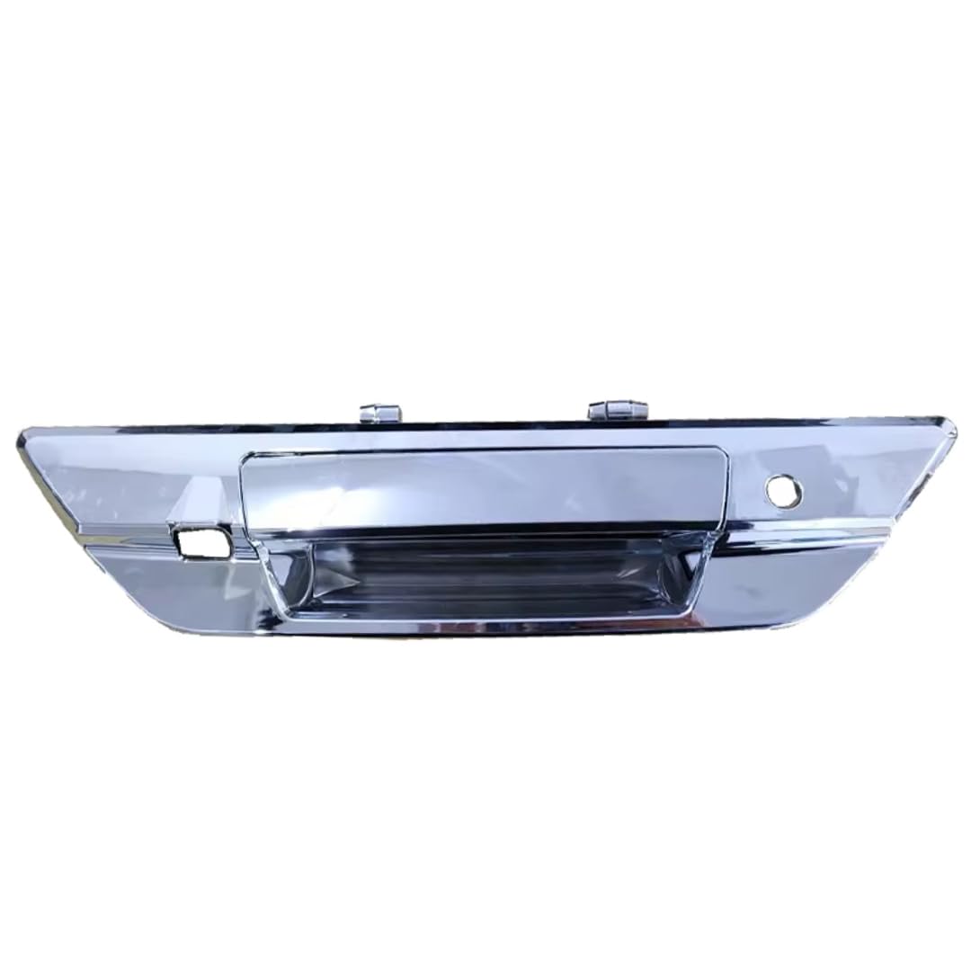 Rufutle Chrome Tailgate Release Switch For Toyota Hilux Revo 2015-2021, Tailgate Door Handle With Camera Key Holes 69090-0K110/690900K120