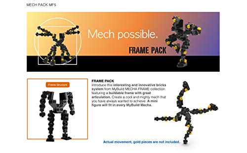 Mybuild Mecha Frame Mf5 Mech Frame Bricks Blocks Building Toy Build A Custom Robot #TOP6