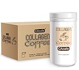 CAcafe Collagen Coffee, Coconut Infused Colombian Coffee with Anti-Aging Collagen, Creamy Drink Mix