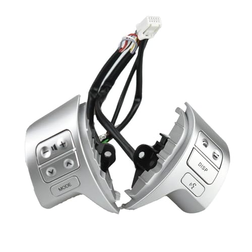 Bouton commande au volant pour Toyota Corolla 2007-2009 argenté