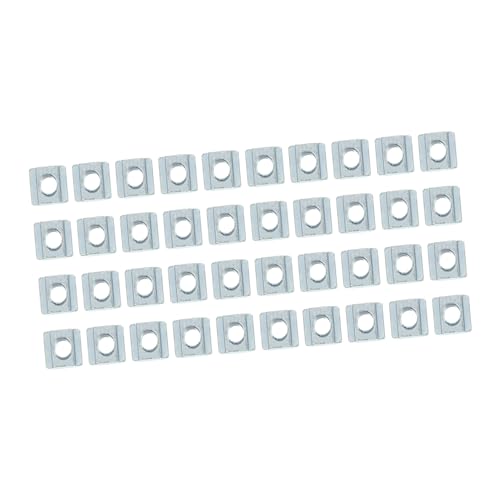 ERINGOGO Sliding Slot Nuts Set of 40 Carbon Steel for Industrial Construction Robotics