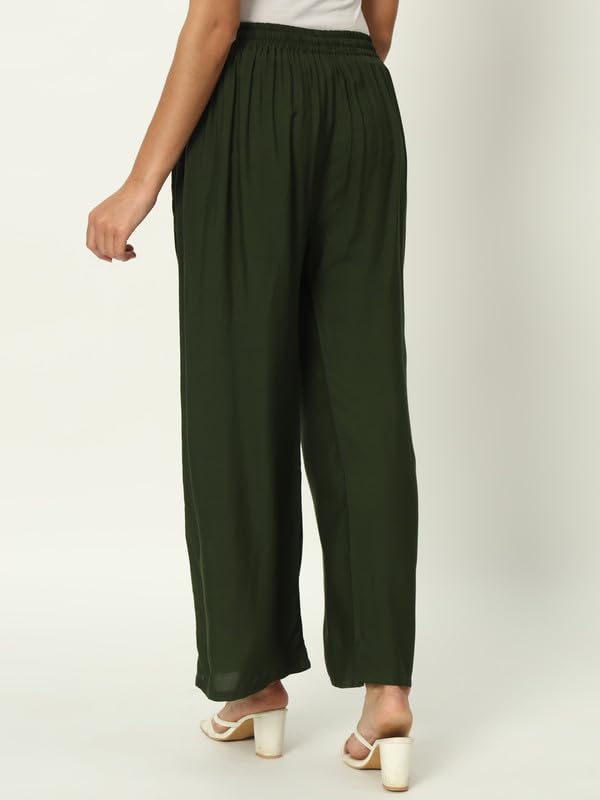 Image of Soft Colors Relaxed Fit Pocket Palazzo