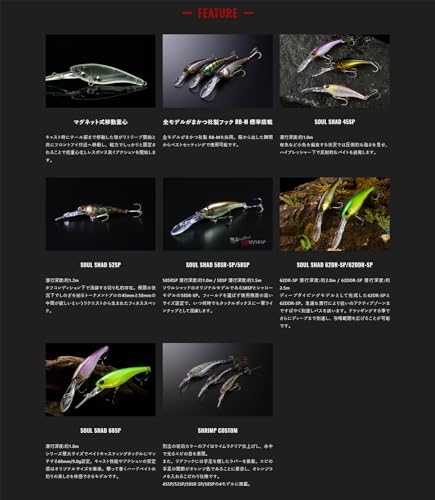 JACKALL ソウルシャッド 58SR SP