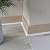 Flexible Quarter Round Molding, Peel and Stick Rubber Quarter Round Trim, Self-Adhesive Bathtub Trim Molding