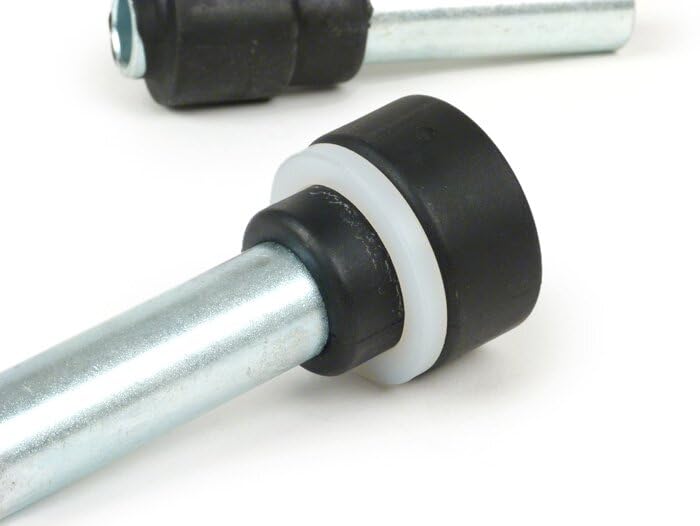 Coppia silent block motore -BGM PRO- adatto per Vespa PX80, PX125, PX150, Sprint150 (VLB1T), TS125 (VNL3T), GT125 (VNL2T), GTR125 (VNL2T), Super, GL150 (VLA1T), VNA, VNB, VBA, VBB