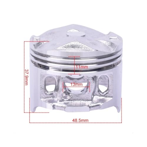 Segments de piston CBR250 MC19 de haute précision pour moteur 48.5mm
