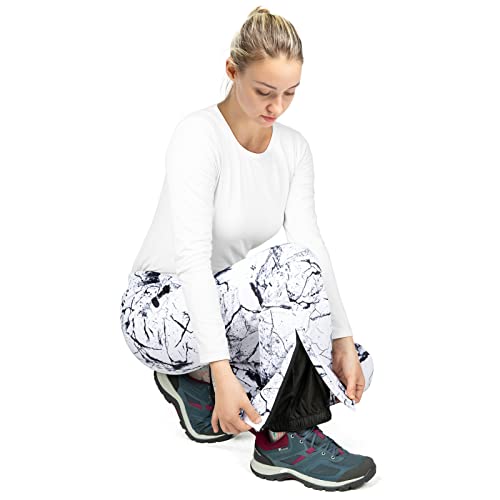 33,000Ft Women's Softshell Snow Pants Waterproof Warm Ski Pants Insulated Snowboard Winter Pants #TOP3