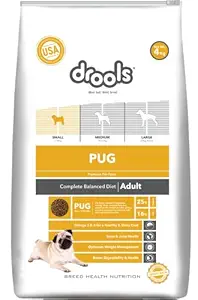 Drools Pug Adult Premium Dog Food, 4 kg