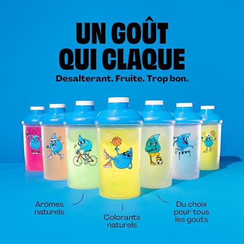 HOLY Hydration® "Strawberry x Kiwi" – Poudre Électrolytes Sans Sucre - 50 Portions - Boisson Hydratation Sport avec Minéraux, Eau de Coco & Vitamines - Végan, Arômes Naturels (350g) – vue 3
