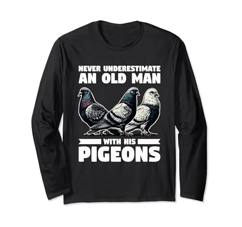 Never Underestimate An Old Man Who Loves Pigeons Pigeon Manga Larga