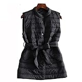 Photo Gallery chdwey giacca da donna in piumino winter tunic duck down vest ladies slim vest autumn black casual basic parka(schwarz,m) Photo Gallery chdwey giacca da donna in piumino winter tunic duck down vest ladies slim vest autumn black casual basic parka(schwarz,m)
