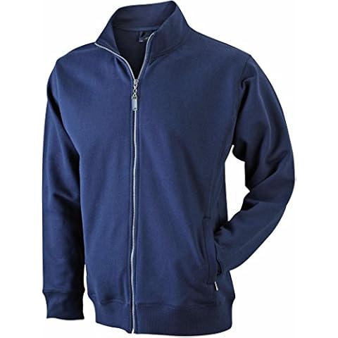 James & Nicholson Sweatjacke - Klassische Sweatjacke mit Stehkragen Cover
