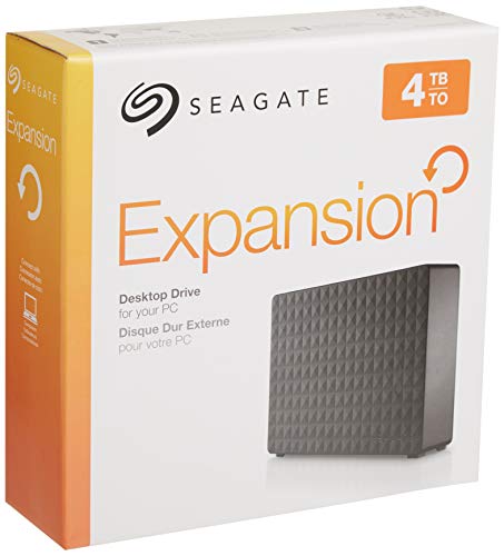 Image of Seagate Expansion Desktop 4 TB External Hard Drive HDD - USB 3.0 for PC Laptop and Mac (STEB4000300)