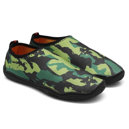 Sapatilha Aquatica Tenis Hibrido Flexível Neoprene Nautica Praia Pesca Unissex Oxy Sport (Camuflado,