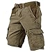 CLOAKA Kurze Hosen Herren Baumwolle Stretch Baggy Cargo Shorts Sommer Outdoor Casual Cargohose Herren Kurz mit Taschen