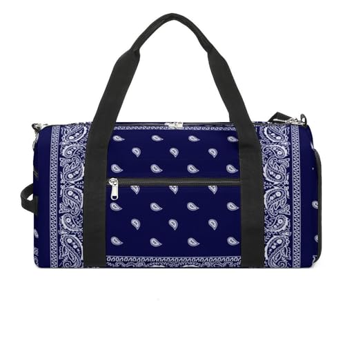 Bandana True Blue Lightweight And Large Capacity Fitness Bag