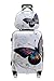 BEIBYE Butterfly 2060 4tlg Reisekoffer Trolley Hartschalen Kofferset (M-56cm+Beautycase)