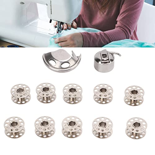 Kit de Caixa de Bobina Design de Instalação Simples Aço Inoxidável Vintage Máquinas de Costura Domés