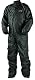 Motorrad-Regenkombi Nerve Hard Rain Schwarz Größe M