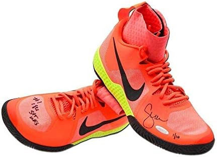 Serena Williams Signed Autographed Pink Nike Flare Court Shoes Inscribed /10 UDA – Tennis Equipment