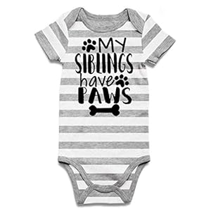 BFUSTYLE Baby Boys Girls Romper Infant Funny Bodysuit Outfit 0-18 Months