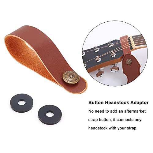 GORGECRAFT Sangle de Guitare Réglable avec Boucle de Sangle en Silicone, Médiators en Plastique et Bouton de Sangle pour… - Les Beatles, Paul McCartney, John Lennon, RIngo Starr, George Harrison GORGECRAFT Sangle de Guitare Réglable avec Boucle de Sangle en Silicone, Médiators en Plastique et Bouton de Sangle pour… – Image 5