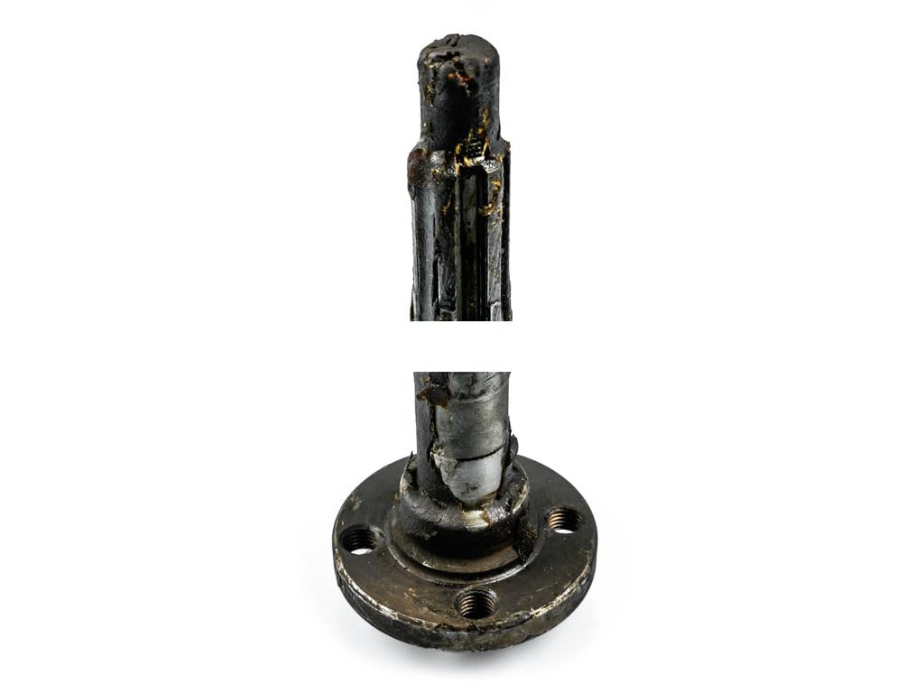 Albero Portaruota Posteriore – 6 Cave Compatibile con Fiat 500 N, 500 D, Autobianchi Bianchina Trasformabile Base D, Cabriolet Base D e Berlina Base D Epoca