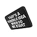 2 Pack That's a Terrible Idea When Do We Start Patch - Embroidered Morale Patches Tactical Funny for Hat, Backpack, Jackets (Applique Fastener Hook & Loop)
