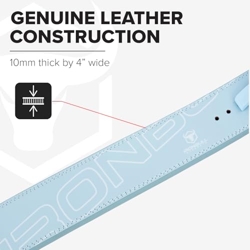 Image of Lever Weightlifting Belt - 10mm Lever Belt for Squats & deadlift - Lever Lifting Belt for Men & Women - Lower Back Support Belt for Weight Lifting, Gym, Fitness & Weight Training