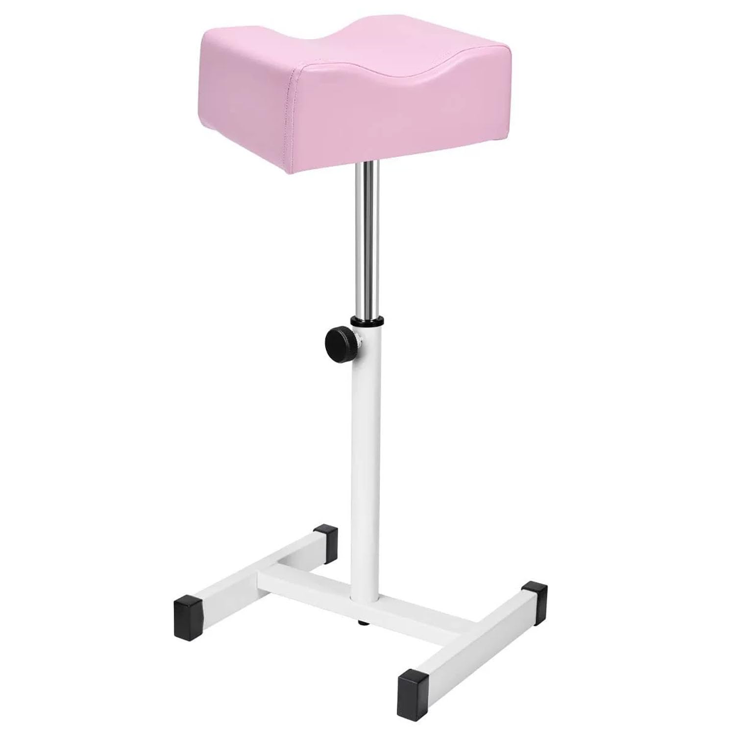 Sillones Pedicura,Reposapiés Regulable en Altura para Silla Pedicura,para Soporte de Piernas Salón de Belleza y Salón de Uñas(Rosa)