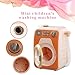 SANYIYIBA Kids Washing Machine Toy with Real Spin & Dryer - Pretend Play Laundry Set 5 Doll Clothes 5 Clothes Rack and Lights & Sound Effects for Ages 3-8 STEM Learning Gift for Girls and Boys