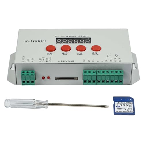 Contrôleur de bande LED WS2812B programmable K-1000C avec logiciel de programmation LEDEDIT - 4