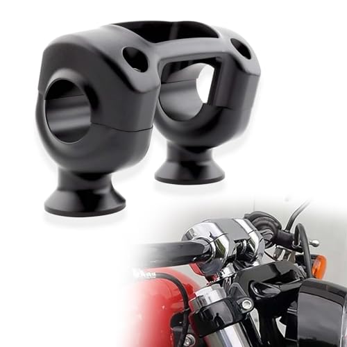 Colliers de serrage guidon 1,25" haut de gamme en aluminium CNC pour Harley Softail FXDR 114 2018-2023