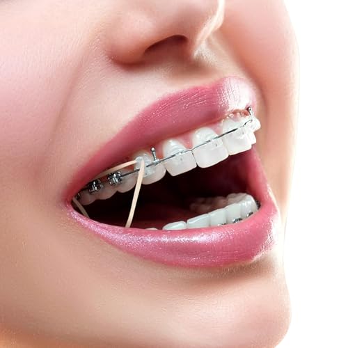 500 Pcs Orthodontic Elastic Rubber Bands, 4.5 Oz 1/4" Size Dental Rubber Traction Bands for Teeth Gap, Braces, Dog Grooming Top Knots, Bows, Braids, Tooth Gaps, and Dreadlocks image 7