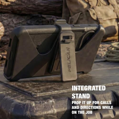 Image of Pelican Voyager Google Pixel 11 Case with Belt Clip Holster - Black