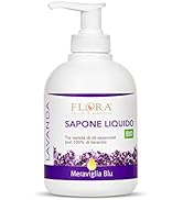 FLORA Merveille Bleu Savon liquide lavande 250 ml - Purifiant et rafraîchissant. Utilisation quotidienne p...