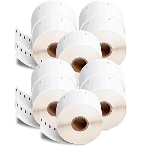 10 Rollos de etiquetas multiuso compatible con Dymo 11354 57mm x 32mm (1000 etiquetas por rollo) para Dymo Labelwriter 310 / 320 / 330 / 330 Turbo / 400 / 400 Turbo / 400 Twin Turbo / 400 Duo