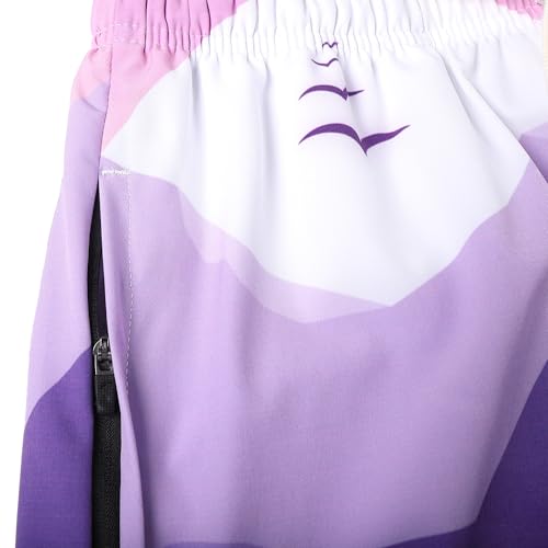 DEHANER Swim Trunks for Men Quick Dry Board Shorts with Zip Pockets Bathing Suits Beach Swimwear3