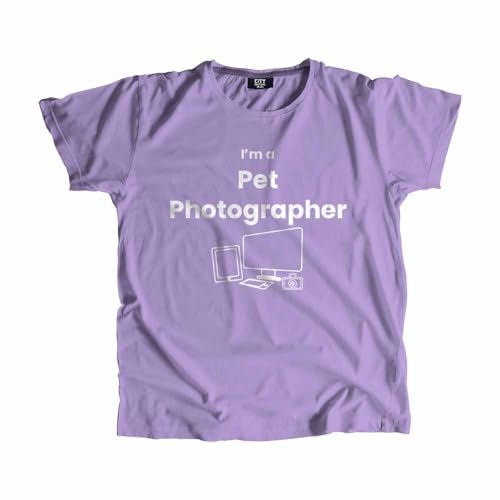 T-shirt Pet Photographer Iris Lavender le cadeau parfait pour photographe animalier