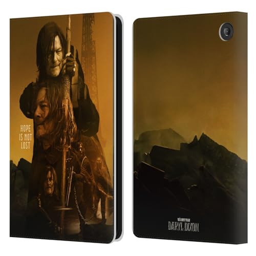 Housse Fire 7 2022 The Walking Dead avec fermeture magnétique et support