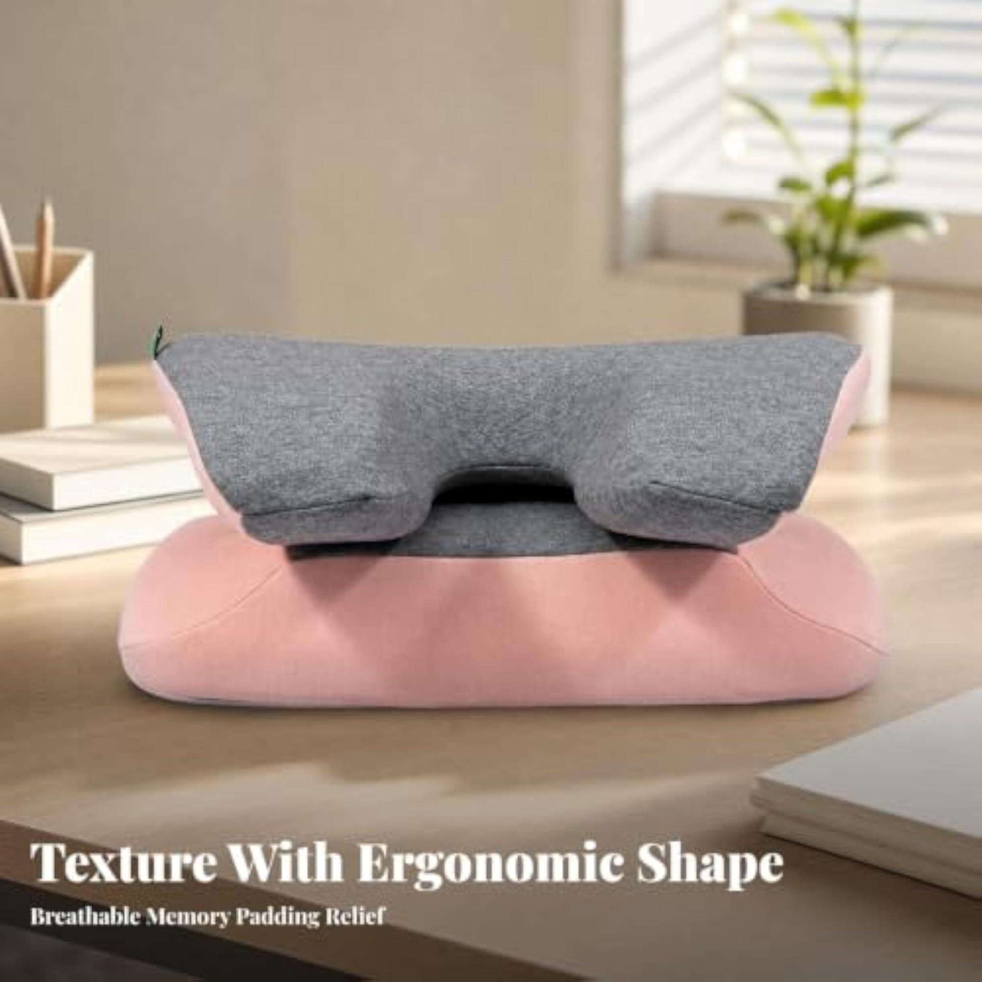 Ergonomic Memory Soft Rest Pillow, Travel Essential