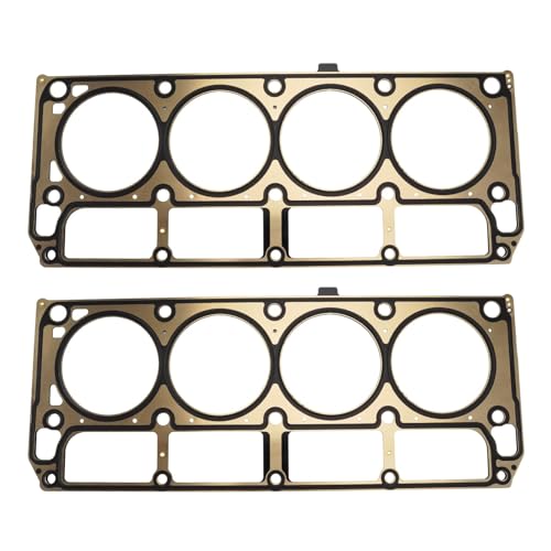 Image of KAX Engine Cylinder Head Gasket Compatible with Chevy Silverado Suburban 1500 Tahoe Avalanche Express Corvette, GMC Sierra Yukon XL 1500 Savana, for LS1 LS6 LS 4.8L 5.3L 5.7L 6.0L, OE# 12589226