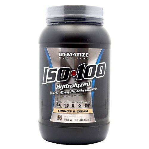 Dymatize ISO-100 Cookies & Cream 1.6lb Protein Isolate by Dymatize Cover