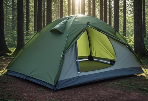 Carpa para camping impermeable para 2 personas SHANQUAN