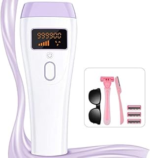 IPL Hair Removal, OOWOLF at Home Permanent Hair Removal System 999,900 Painless Flashes Professional Hair Treatment Hair Removal Device for Women & Men