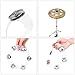 Hemoton 2pcs Cymbal Tambourine Set and Construction for Enhanced Sound for Drum Kits and Percussion Instruments for Jazz and Live