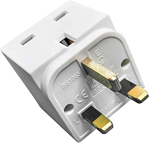 BAANI 2 Way Double Plug Adaptor - Multi Plugs Extension Sockets Adapter ...