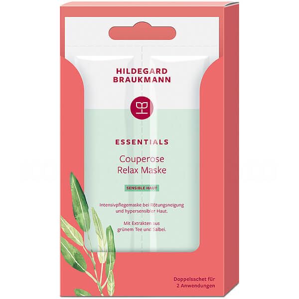 HILDEGARD BRAUKMANN Essentials Couperose - Maschera Relax, 12 x 14 ml