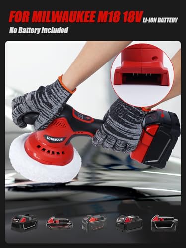 LotaTools Cordless Polisher for Milwaukee M18