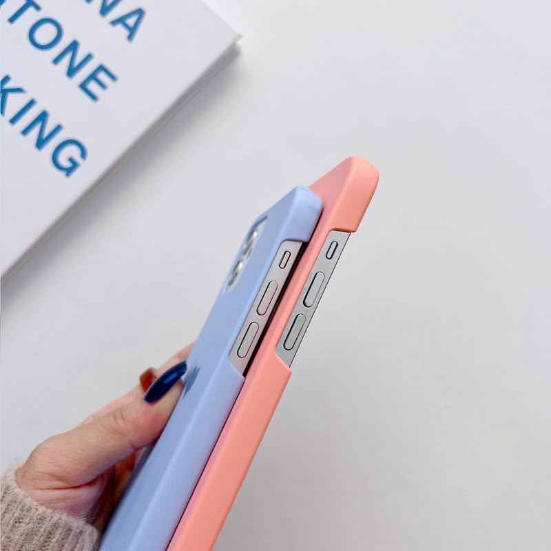 Image of COLORflow Back Cover Compatible with OnePlus 11R 5G | Pastel Hearts Color Customized Back Cover Compatible with OnePlus 11R 5G